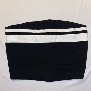 Garage Striped Cropped Tube Top